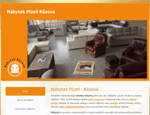 Tablet Screenshot of nabytek-plzen.com